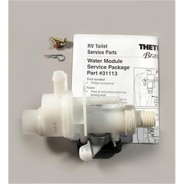 Thetford 31113 Toilet Water Valve Module T6H-31113 - main